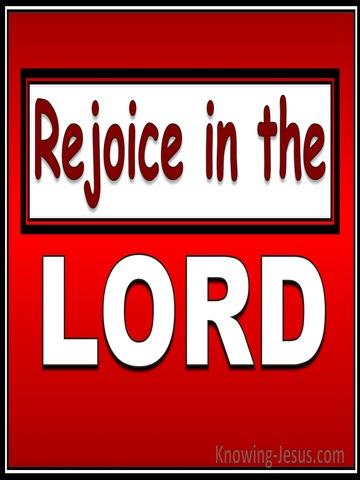 Philippians 4:4 Rejoice in the Lord (devotional)06-19 (red)